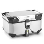 Top case givi trekker outback evo smart 58 litres (sans barillet) gris
