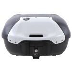 Top case hepco & becker journey 42 - capot blanc - noir