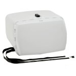 Top case puig maxi box universel (sangles et serrure inclus) 90 litres blanc