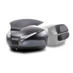 Top case shad sh48 + dosseret + capot carbone gris fonc�