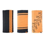 Tour de cou oxford comfy hd 3 - pack noir / orange