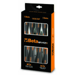Tournevis beta jeu de 8 � fente et cruciforme
