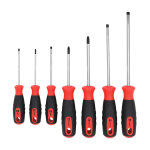 Tournevis p2r tournevis (jeu de 7 en boite : 4 plats 3 - 4 - 5. 5 - 6. 5mm + 3 cruciformes ph0, ph1, ...