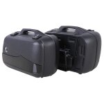 Valise hepco & becker junior flash noir enduro (40 l gauche / 30 l droite) - noir