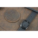 Valise hepco & becker rugged (19 litres x 2 ) pour support cutout - marron