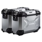 Valise sw - motech kit complet trax adventure gris 45 / 45 l gris