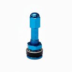 Valve bike it tubeless 35 mm anodis�e, filetage 8 mm, unit� bleu