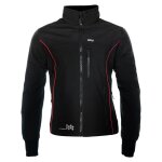 Veste chauffante keis j501rp premium black / red