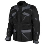 Veste moto dxr capetown touring black / blue grey Veste moto dxr capetown touring black / blue grey