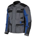 Veste moto dxr emisfer adv grey / black / blue Veste moto dxr emisfer adv grey / black / blue