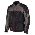 Veste moto dxr roadtrip black dark grey red Veste moto dxr roadtrip black dark grey red