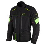 Veste moto dxr roadtrip black / yellow fluo Veste moto dxr roadtrip black / yellow fluo