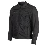 Veste moto dxr swizzle tex black / black Veste moto dxr swizzle tex black / black