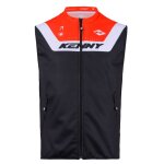 Veste enduro kenny bodywarmer graphic hiver 2025 orange