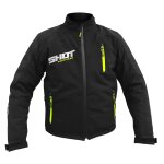 Veste enduro shot climatic 2022 black neon yellow