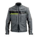 Veste enduro shot contact assault 2023 gris / jaune fluo