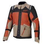 Veste moto alpinestars andes v4 drystar walnut black