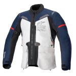 Veste moto alpinestars st - 7 2l gore - tex� ice gray dark blue black