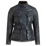 Veste moto belstaff trialmaster lady insignia blue