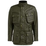 Veste moto belstaff trialmaster pro wax olive green
