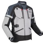 Veste moto bering halifax anthracite / gris
