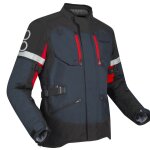 Veste moto bering halifax noir / anthracite / rouge