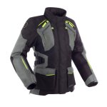 Veste moto bering lady vision noir / gris