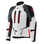 Veste moto dainese super adventure absoluteshell glacier - grey / iron - gate / red