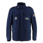 Veste moto helstons von dutch section bleu
