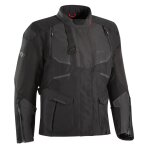 Veste moto ixon eddas lady grandes tailles - femme noir / anthracite