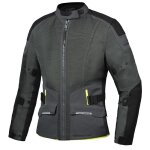 Veste moto ixon m - njord l vert tactique / noir / jaune