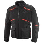 Veste moto ixon midgard air c noir / rouge vif