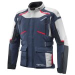 Veste moto ixon midgard grege / navy / noir