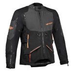 Veste moto ixon ragnar noir / anthracite / orange