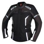 Veste moto ixs evans - st 2. 0 femme noir / gris / blanc