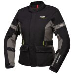 Veste moto ixs tour femme laminate - st - plus noir / gris