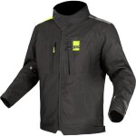 Veste moto ls2 titanium femme black yellow