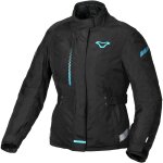 Veste moto macna nivala noir / aqua
