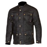 Veste moto merlin bamford aaa wax black