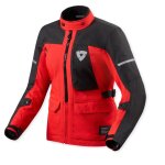 Veste moto rev it convergent h2o ladies rouge / noir