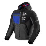 Veste moto rev it haste h2o black / blue