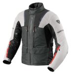Veste moto rev it offtrack 2 h2o silver anthracite