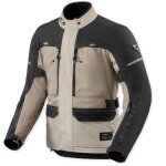Veste moto rev it outback 5 h2o sable / noir