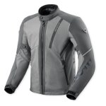 Veste moto rev it venator h2o gris clair