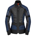 Veste moto spidi net h2out lady noir / bleu