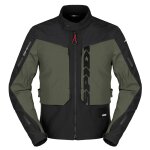 Veste moto spidi terran vert militaire