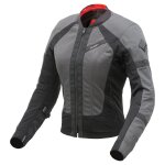 Veste moto t. ur atlas lady noir / gris