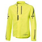 Veste de pluie held rainstorm jaune fluo noir
