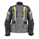 Veste de pluie touratech weathertrack standard femme gris / jaune