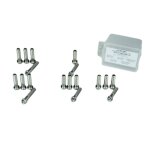 Vis de disque de frein scar train avant titane titane